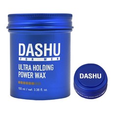 DASHU Tashu Ultra Holding Power Wax for Men 100ml + Travel Size 15ml, 115 ml, 1 Set
