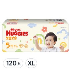 HUGGIES 好奇 柔舒黏貼型尿布, XL, 120片