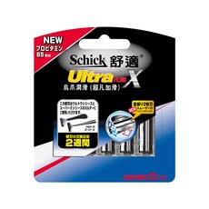 Schick 舒適牌 烏爪潤滑刀片, 5入, 1組