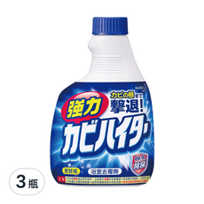 Kao 花王 Haiter 浴廁除霉漂潔清潔劑 更替瓶, 400ml, 3瓶