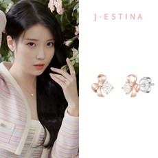 J.ESTINA 女款LALA J耳環 JJLJEQ2BS317SR000+購物袋