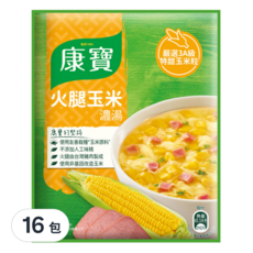 Knorr 康寶 自然原味火腿玉米, 49.7g, 16包