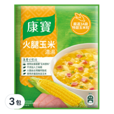 Knorr 康寶 自然原味火腿玉米, 49.7g, 3包