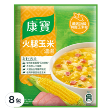 Knorr 康寶 自然原味火腿玉米, 49.7g, 8包