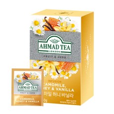 AHMAD TEA 蜂蜜香草洋甘菊茶包, 1.5g, 20入