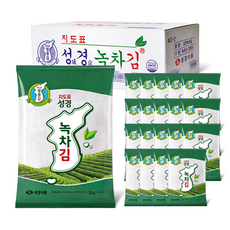 Sung Gyung Food 成京 綠茶海苔, 30g, 20包