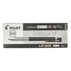 PILOT 百樂 超級果汁鋼珠筆 0.5 LJP-20S5-B 5支, 黑色, 1盒