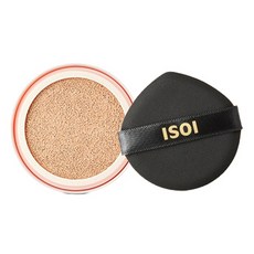 ISOI 伊所愛 空氣輕柔氣墊粉餅補充蕊+粉撲 SPF38 PA++, 21號, 1組