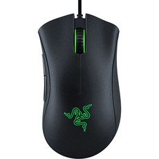 RAZER 雷蛇 DEATHADDER ESSENTIAL有線滑鼠, RZ01-0385, 黑色 (0100-R3M1)