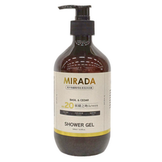 MIRADA No.20 妖精之吻Arwen 地中海羅勒雪松香氛保濕沐浴露 500ml, 1瓶