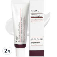 RAVIEL 紅蔘視黃醇緊緻霜, 2個, 50ml