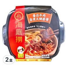 海底撈 番茄牛肉自煮火鍋套餐, 350g, 2盒