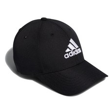 adidas 愛迪達 Tour Logo刺繡棒球帽, 黑色(FM3060), 1個