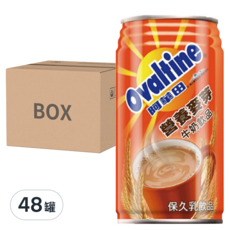 Ovaltine 阿華田 營養麥芽牛奶飲品, 340ml, 48罐