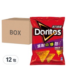 Doritos 多力多滋 玉米片 超濃起司, 156g, 12包