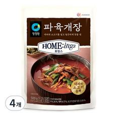 清淨園 HOME ings 蔥香辣牛肉湯, 500g, 4個