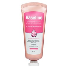 Vaseline 凡士林 24小時深層滋潤護手霜 攜帶用 無香, 60ml, 6條