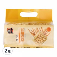 五木 純麵煮意 原味 8入, 504g, 2包