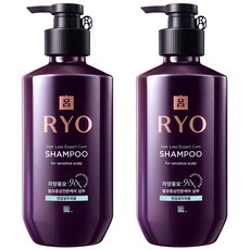 RYO 呂 9EX滋養韌髮洗髮精 敏感頭皮適用, 400ml, 2瓶