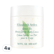 Elizabeth Arden 伊麗莎白雅頓 綠茶沐湯蜜滴舒體霜 圓罐, 500ml, 4罐