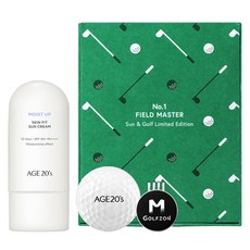 AGE20'S Skin Fit保濕防曬霜 60ml SPF50+ PA++++ +Golf Zone M版組, 1組