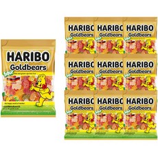 HARIBO 哈瑞寶 酸味小熊軟糖, 10包, 80g