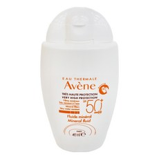 Avene 雅漾 全效極護物理防曬液 SPF50+ 40ml, 1瓶