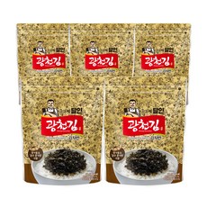 Kwang Cheon Kim 廣川海苔 金炳萬代言海苔酥, 60g, 5包