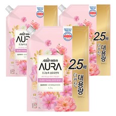 Aura藏紅花Will You Merry Me衣物柔軟精補充包 1.7L, 3個