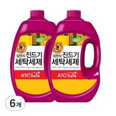 Ato Safe 除塵蟎洗衣精, 2.5L, 6個