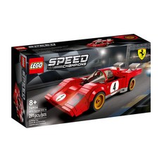 LEGO 樂高 Speed系列 #76906, 極速賽車 1970 Ferrari 512 M, 1盒