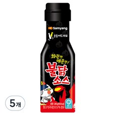 Samyang Foods 三養 Buldak 火辣雞肉風味辣醬 墨西哥辣雞口味, 200g, 5瓶