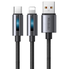 Mcdodo 麥多多 星光系列 冷光呼吸快充線 USB-A to Lightning, 1.2m, 1條