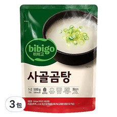 CJ bibigo 牛骨湯, 500g, 3包