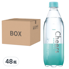 泰山 Cheers 氣泡水, 500ml, 48瓶