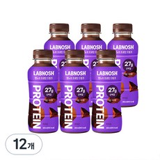 Labnosh 蛋白飲 可可口味, 350ml, 12個