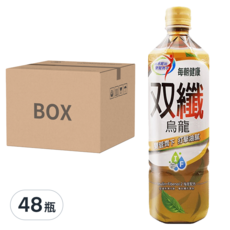 每朝健康 雙纖烏龍, 900ml, 48瓶