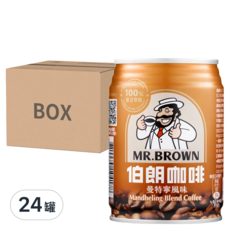 MR.BROWN 伯朗咖啡 曼特寧風味, 240ml, 24罐