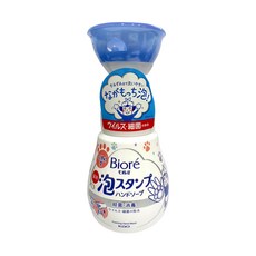 Biore 蜜妮 動物造型 抗菌泡沫慕斯洗手液 清香, 240ml, 1瓶