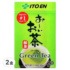 ITO EN 伊藤園 好喝綠茶包, 2g, 20包, 2盒