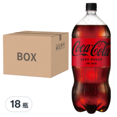 Coca-Cola 可口可樂 Zero, 2L, 18瓶