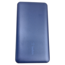 belkin 貝爾金 BOOST↑CHARGETM 10K 3孔PD行動電源10000mAh 附線 Type-C, BPB011btBL, 藍色