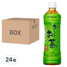 ITO EN 伊藤園 無糖日式綠茶, 530ml, 24瓶