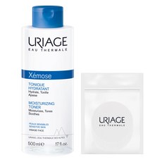 URIAGE 優麗雅 Xemose保濕化妝水+積雪草凝霜, 500ml, 1瓶