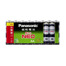 Panasonic 錳乾電池3號, 16入, 1組