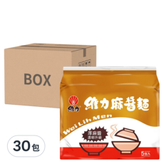 維力 麻醬麵 85g, 30包