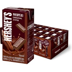 HERSHEY'S 好時 原味巧克力飲, 190ml, 24入