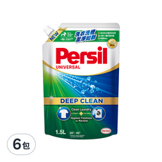 Persil 寶瀅 深層酵解洗衣凝露 補充包, 1.5L, 6包