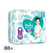 Pampers 幫寶適 清新幫拉拉褲/尿布, 褲型, 17kg+, XXXL, 88片