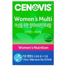 CENOVIS 女性綜合維他命礦物質膠囊, 60顆, 1盒